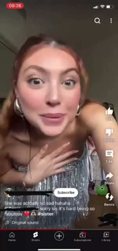 Making her sister&rsquo;s birthday about her