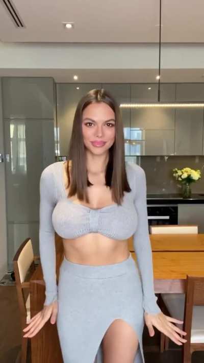 She look gorgeous