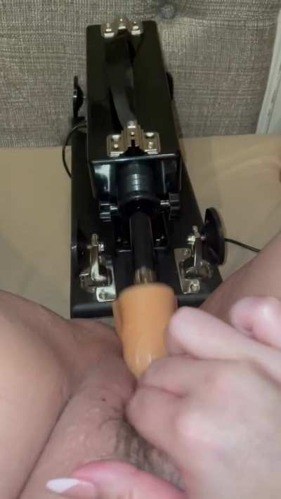Having fun with my toy