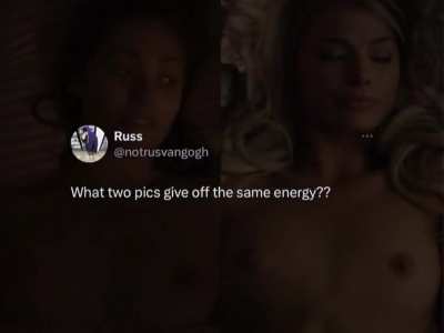 Sexy Actresses Margot Robbie n Emmy Rossum twinin🔥