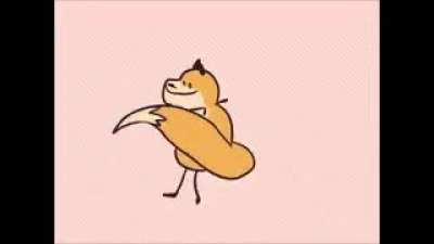 Dancing fox!