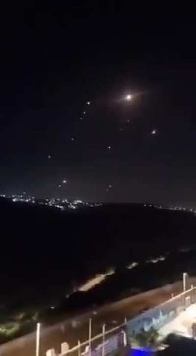 Video showing Israeli Jews celebrating Iranian missiles falling on an Arab town near Haifa (Tamra)