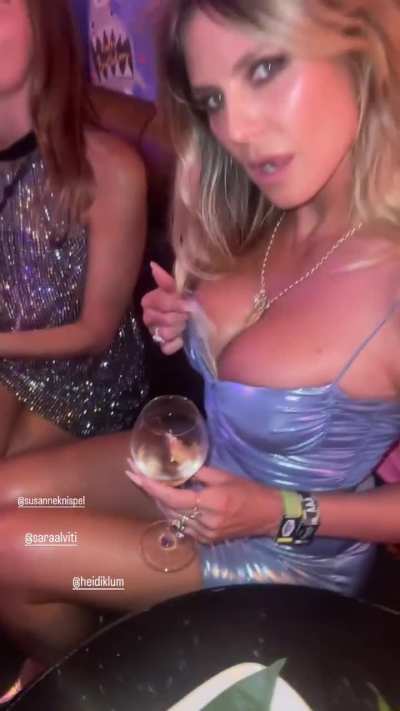Heidi Klum&rsquo;s really been showing off lately