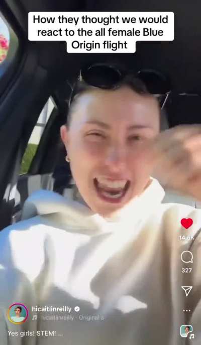 How they thought we&rsquo;d react to the all female Blue Origin space flight