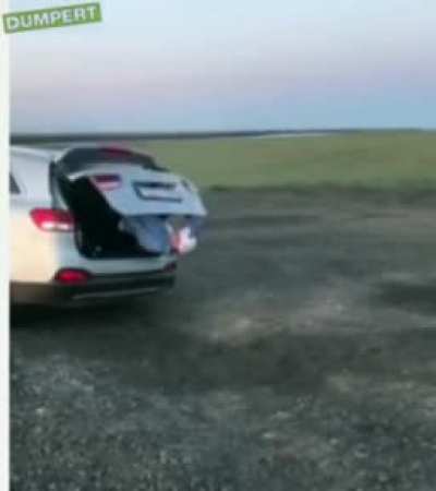 What could go wrong if i try to jump in my trunk?