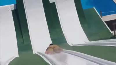 Belly flop!