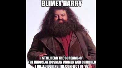 Hagrid is a serb???