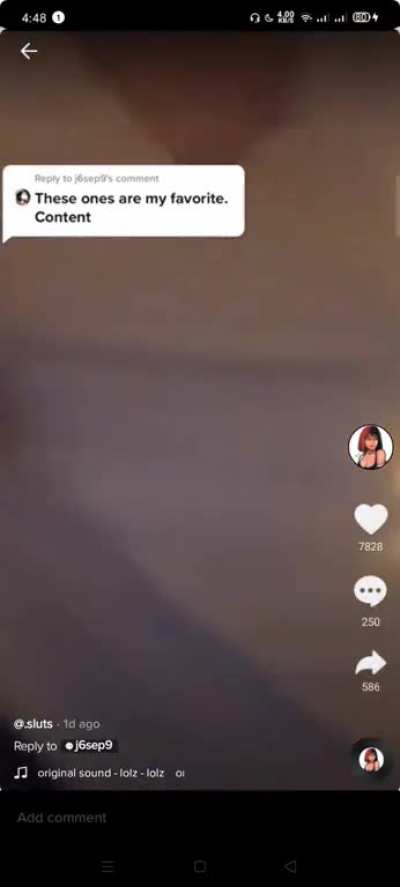 shy thot but one of my favorite. cant download the actual video so I just recorded it. @.sluts