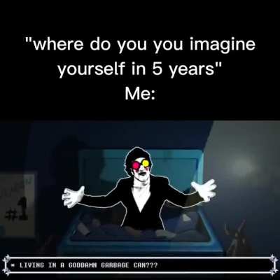 I don't see a bright future for me
