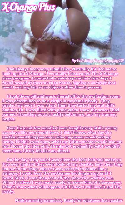 Matt now Madison, doesn't doesn't know what her place is with her master but she can't wait to find out. part 2 in the comments