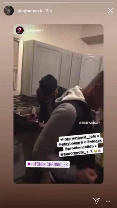 CARTI ON THE LEAN AGAIN?? well, he is vibin so im not stressin