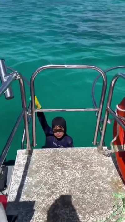shark attacks boy