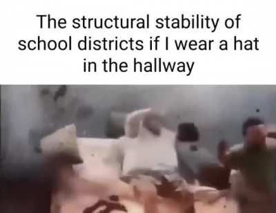 Why no hats I still don&rsquo;t understand