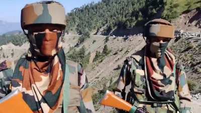 Indian Army Riflewomen deployed for the first time along Line of Control between India and Pakistan in Jammu &amp;amp; Kashmir. Proud to share this on Rakshabandhan! Here are the brave women soldiers protecting us all! Respect!