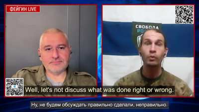 "Do you remember 1917, when the Russian army began to tire of the war? The army just turned the bayonets around" - Caesar, commander of the Freedom of Russia Legion, predicts large-scale mutiny in the Russian army as viable &amp;amp; better alternatives to Pu