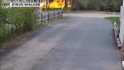 4/25/2026 Crystal Airport, MN, Plane Crash Footage