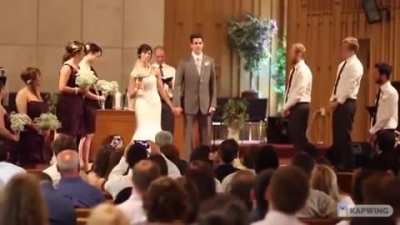 A remarkable wedding