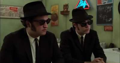 Request: Dry white toast, four fried chickens & a Coke from The Blues Brothers