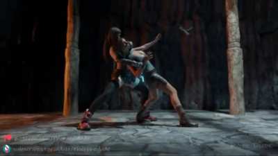 Lara's Captured By Tifa Part 1 (The Rope Dude) [Tomb Raider & Final Fantasy 7]