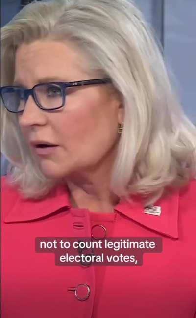 &ldquo;A Vote for Donald Trump may mean the last election that you ever get to vote in.&rdquo; &mdash; Liz Cheney. Then she said &ldquo;A vote for Donald Trump is a vote against the Constitution.&rdquo;