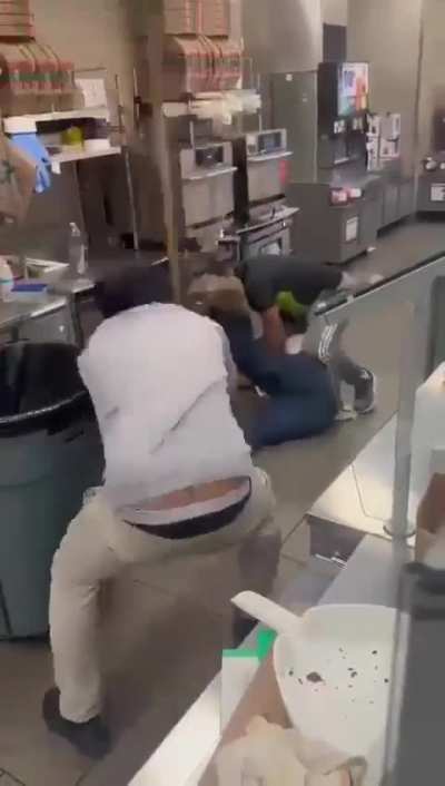 Guy tries to steal from Indian owned gas station