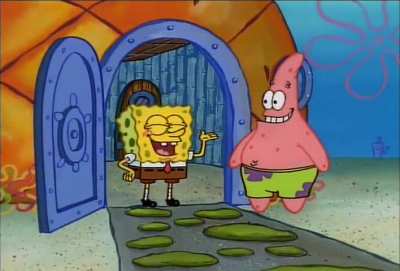 "I'm Squidward, He's Squidward, we're both Squidward." (Opposite Day)