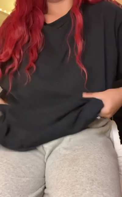 Just want to show you what&rsquo;s under my shirt