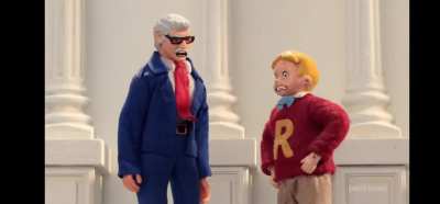 Robot chicken: Richie rich talks about Special interest money influencing people.