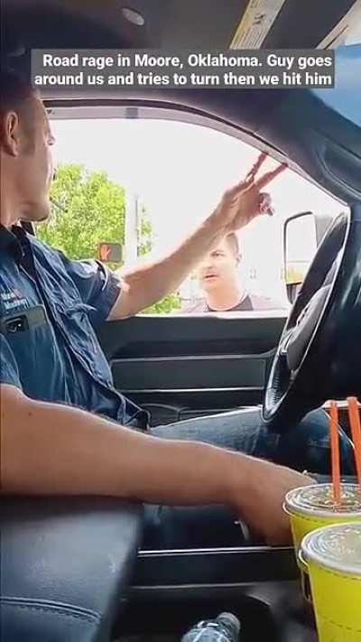 road rage at its finest.