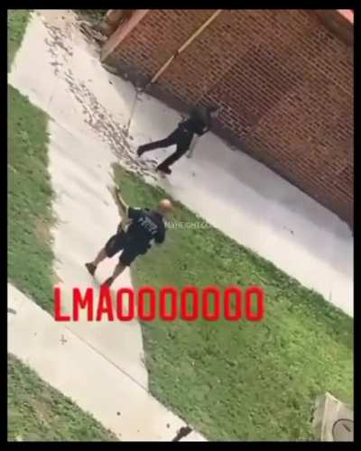 Man jumps out of a 3 story building to evade arrest