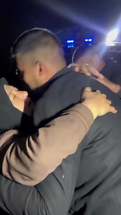 Israel has murdered journalist Hossam Shabat in Gaza today. This was him embracing his mother after months of separation during the "ceasefire" last month.