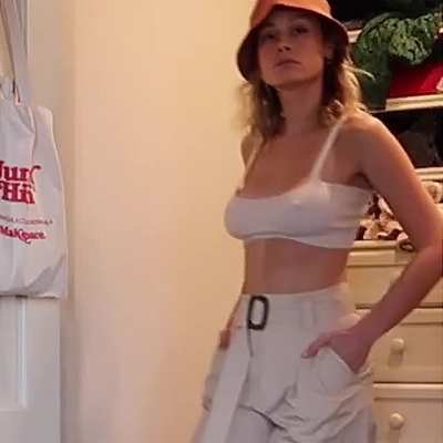 Brie Larson bounce