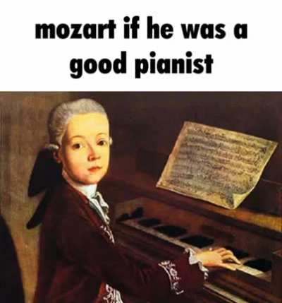mozart if he was a good rule
