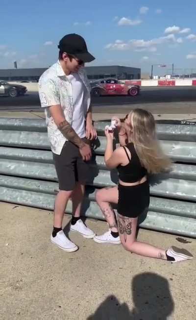 Day at the racetrack