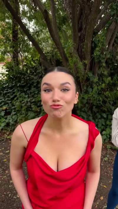 Gorgeous and goofy
