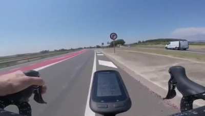 Death was millimeters away