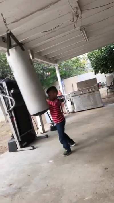 the bag had more fight in it