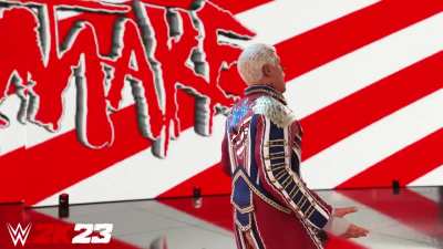 Cody Rhodes WWE2K23 Entrance (without Woods & Cody reaction).