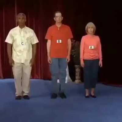 The dude in the middle ...
