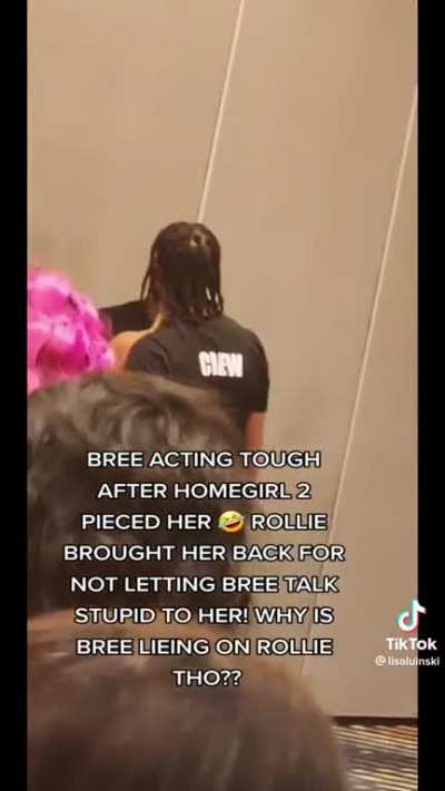 So apparently bri punched up someone for no reason&hellip;at the baddies west auditions