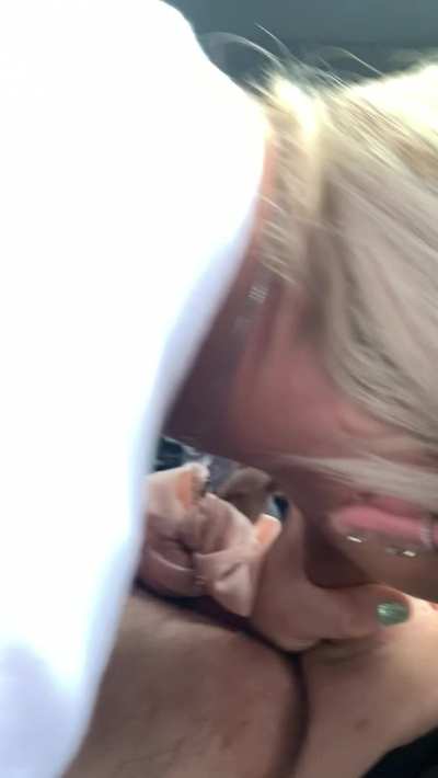 Another hungry married mouth trying to deepthroat the BWC. She did better than the last one&hellip;