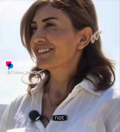Amal Khalil speaking before Isreal killed her