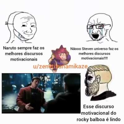 Entre esses tr&ecirc;s melhor &eacute; o do rocky balboa