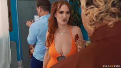 Abigaiil Morris & Siri Dahl Threesome w/ Cartoon Sound Effects