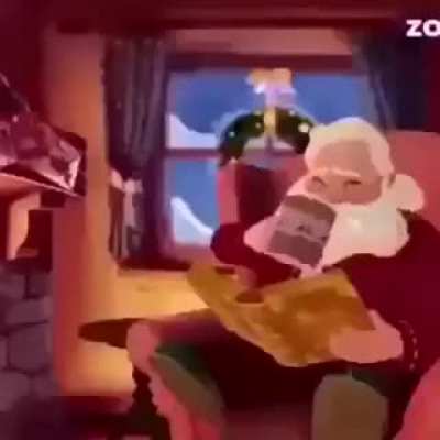 Blursed Santa