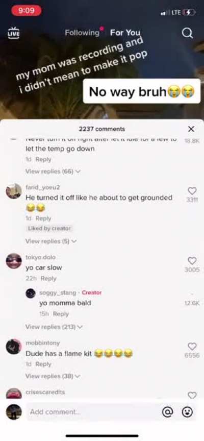 deo member steals mans car over tiktok