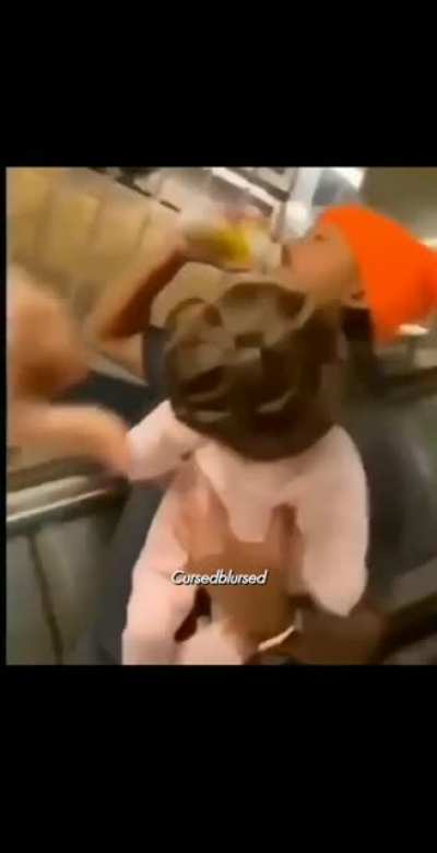 When he punched the baby I jumped