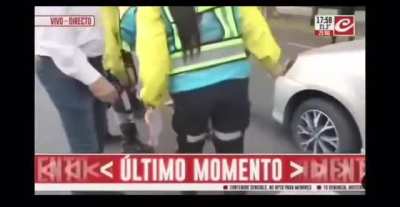 Y si, obviamente tenía q ser trasmitido por crónica 