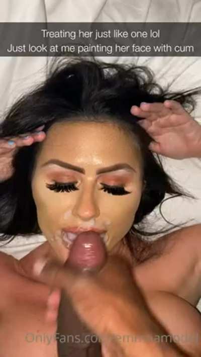 Bimbo takes a shot to the face