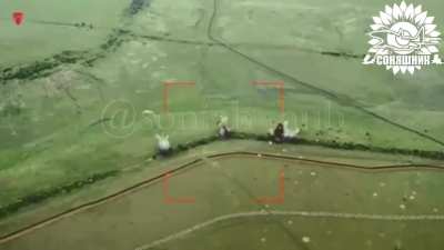 Ukrainian MiG-29 fighter jet used American GBU39 guided bombs to destroy Russian UAV Control Point in southern Ukraine. Published 04.07.2025